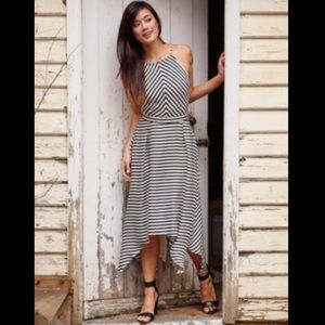 Cooper St Maritime striped handkerchief dress